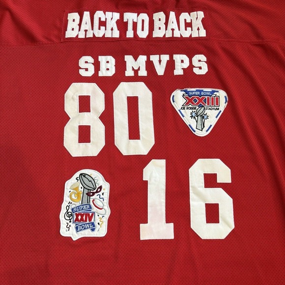 VTG Super Bowl XXIII Super Bowl XXIV Back to Back SB MVPS - Picture 16 of 16